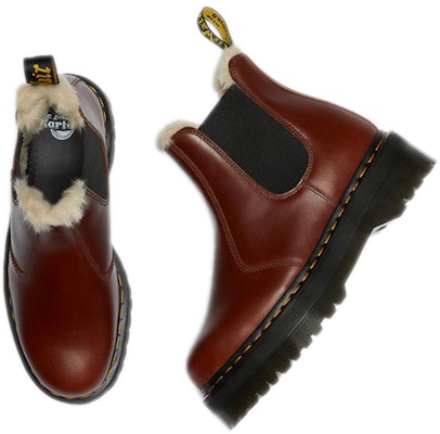 ドクターマーチン 2976 チェルシーブーツ (ファー裏地) 27037203 Purchase ドクターマーチン 2976 チェルシーブーツ (ファー裏地) 27037203