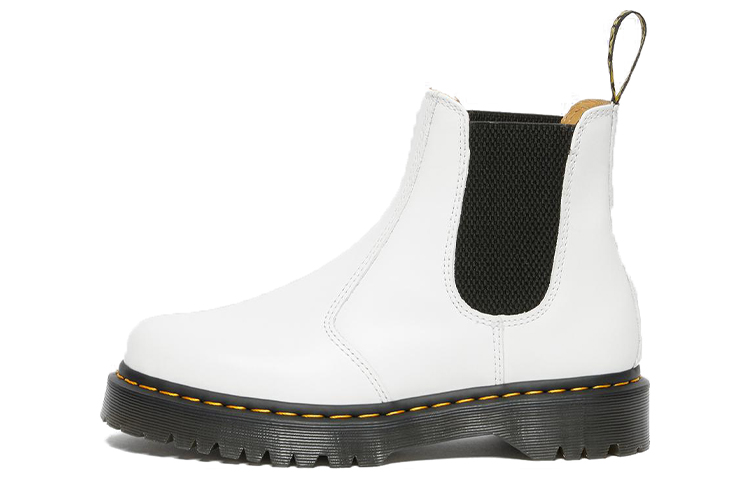 Dr. Martens 2976 Chelsea Boot 'Smooth White Leather'