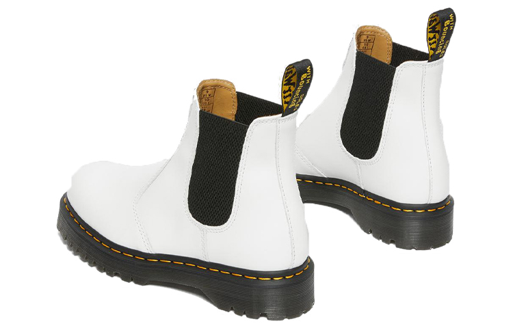 Dr. Martens 2976 Chelsea Boot 'Smooth White Leather' 圖 4
