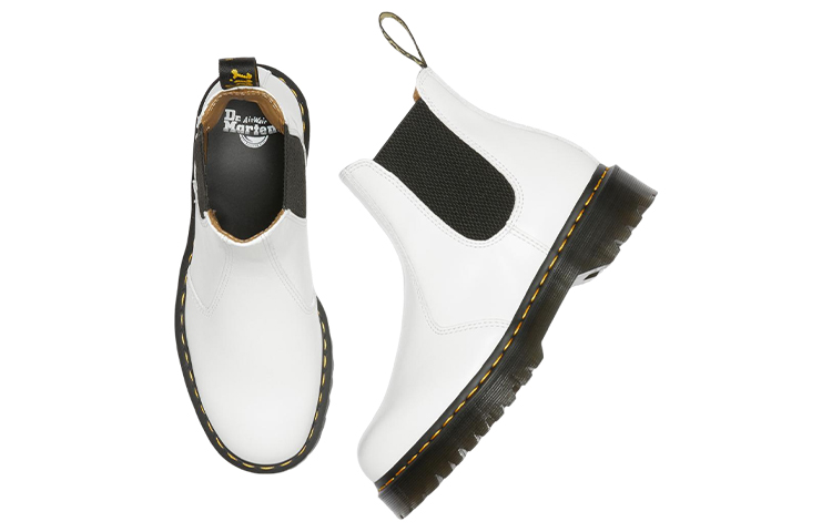 Dr. Martens 2976 Chelsea Boot 'Smooth White Leather' 圖 5