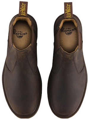 Dr. Martens 2976 Crazy Horse Kulit Chelsea Boot 'Coklat' 11853201 Lookbook Dr. Martens 2976 Crazy Horse Kulit Chelsea Boot 'Coklat' 11853201