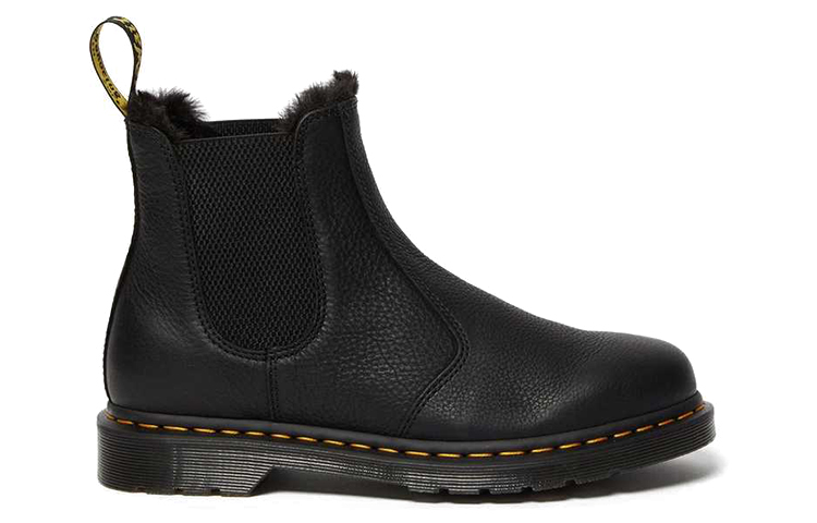 Order Dr. Martens 2976 Faux Fur Lined Chelsea Boots 'Black' 26333001