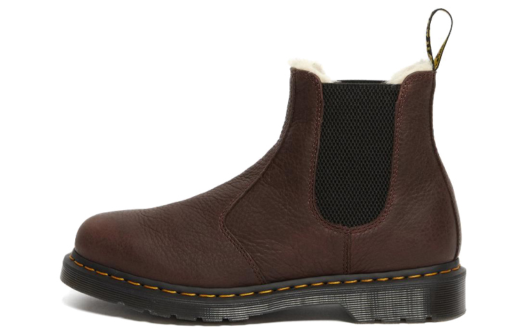Dr. Martens 2976 Faux Fur Lined Chelsea Boots 'Cask' 26333257