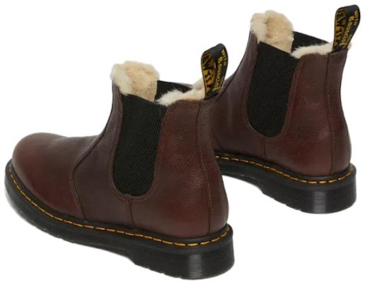 ドクターマーチン 2976 ファー裏地チェルシーブーツ (キャスク) 26333257 Purchase ドクターマーチン 2976 ファー裏地チェルシーブーツ (キャスク) 26333257