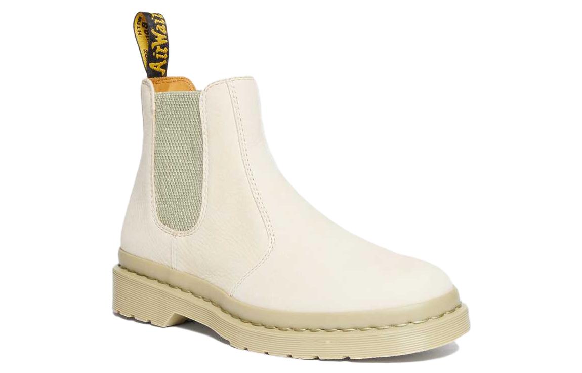 Order Dr.Martens馬汀博士 2976 皮革 舒適保暖 短筒 切爾西靴 男女同款 白色