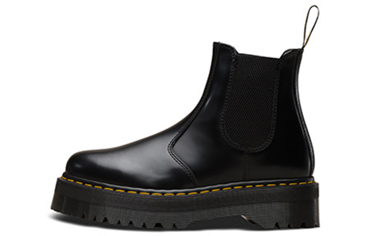 Dr. Martens 2976 Polished Smooth Platform Chelsea Boot 'Black' 24687001