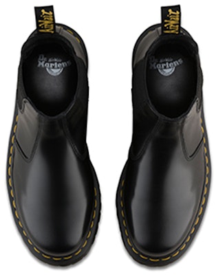 Dr. Martens 2976 Polished Smooth Platform Chelsea Boot 'Black' 24687001 Shop Dr. Martens 2976 Polished Smooth Platform Chelsea Boot 'Black' 24687001