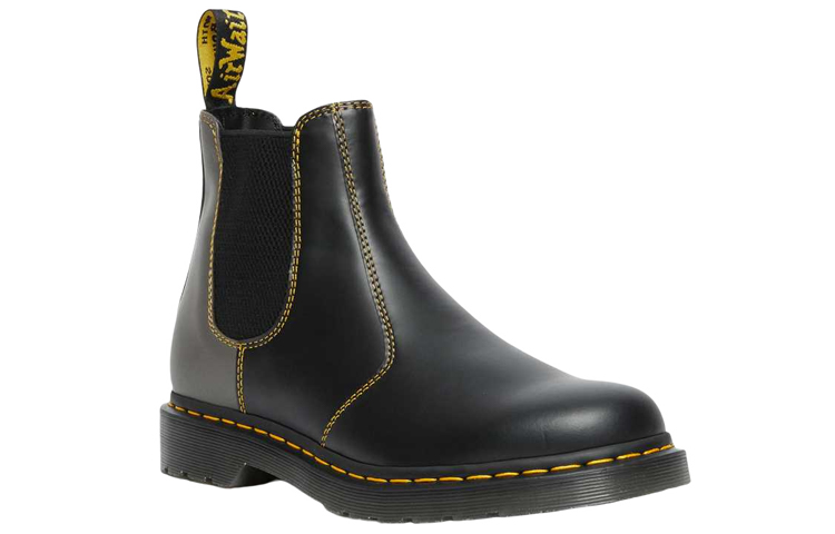 Order Dr. Martens 2976 Smooth Clash Leather Chelsea Boots 'Hitam' 27544003