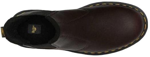 马丁博士2976温暖空气皮革切尔西靴‘深棕色’ 27821201 Shop 马丁博士2976温暖空气皮革切尔西靴‘深棕色’ 27821201