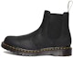 Buy Dr. Martens 2976 Putih Penuh Kasut Chelsea Kulit 'Hitam' 30673001