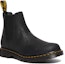 Order Dr. Martens 2976 Putih Penuh Kasut Chelsea Kulit 'Hitam' 30673001
