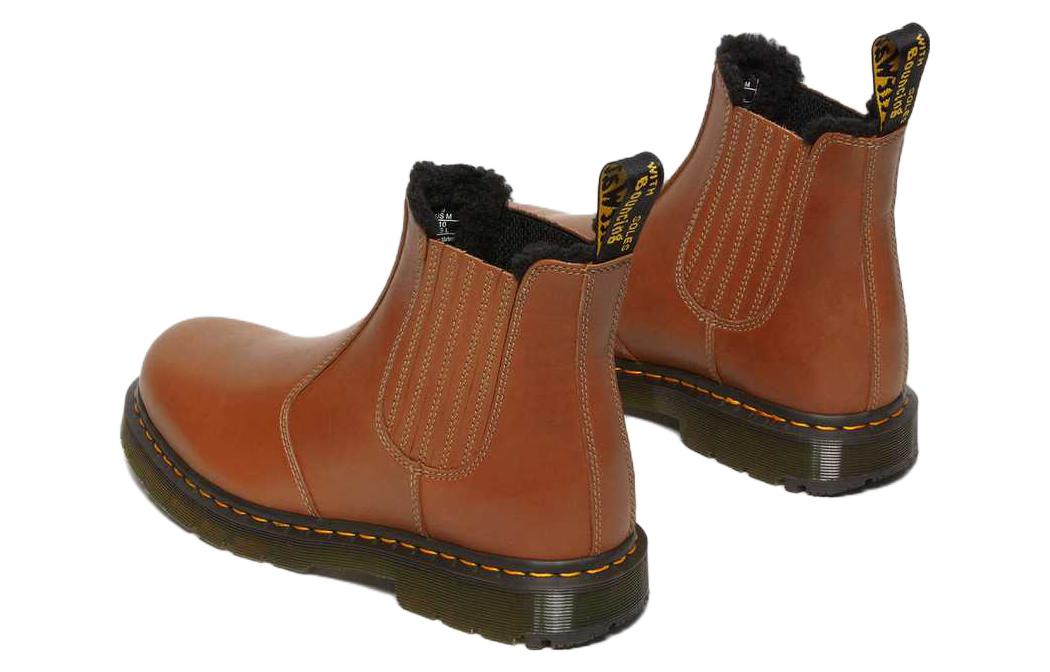 Details for Dr.Martens/馬汀博士 2976 時尚皮革切爾西靴 男女同款 黃棕色