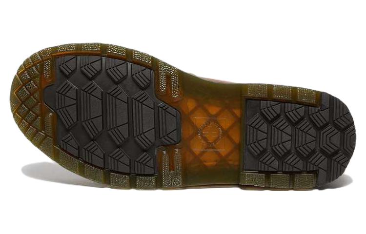 Sizing Dr.Martens/馬汀博士 2976 時尚皮革切爾西靴 男女同款 黃棕色