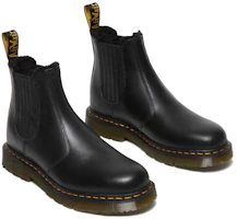 Shop 馬汀博士 Dr. Martens 皮革 防滑保暖 短筒 切爾西靴 男女同款 黑色