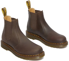Dr.Martens/馬汀博士 2976系列 Crazy Horse 切爾西靴 男女同款 深棕色 Order Dr.Martens/馬汀博士 2976系列 Crazy Horse 切爾西靴 男女同款 深棕色