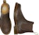 Dr. Martens 2976 Jahitan Kuning Kasut Chelsea Kulit Horse Gila 'Coklat Gelap' 27486201