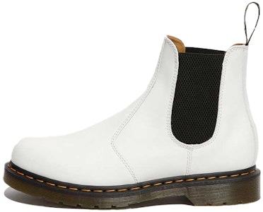 닥터마틴 2976 화이트 스무스 가죽 첼시 부츠 26228100 Buy 닥터마틴 2976 화이트 스무스 가죽 첼시 부츠 26228100