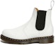 Buy 닥터마틴 2976 화이트 스무스 가죽 첼시 부츠 26228100