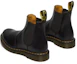 Purchase Botas Chelsea de Cuero Liso Dr. Martens 2976 con Costura Amarilla 'Negro' 22227001