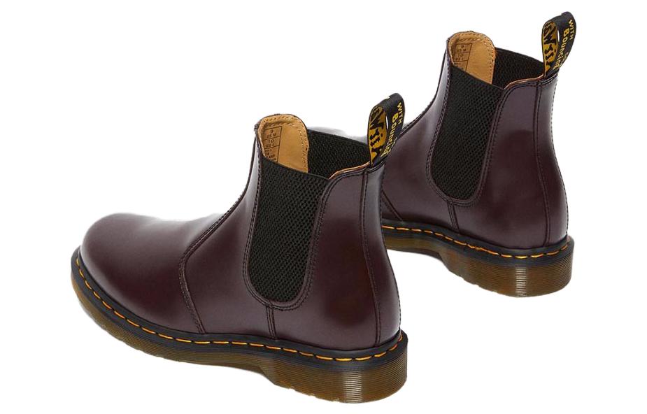 Purchase Dr. Martens 2976 Yellow Stitch Smooth Leather Chelsea Boot 'Burgundy' 27280626