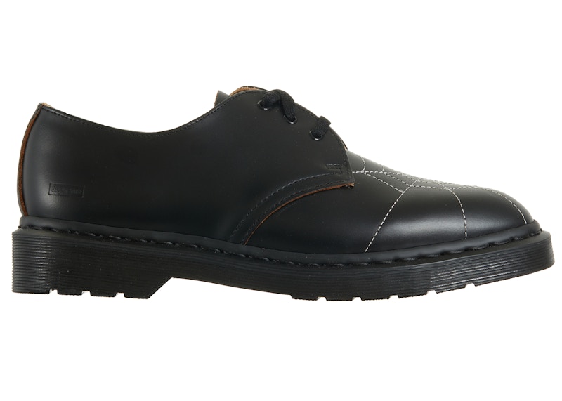 Buy Dr. Martens Supreme蜘蛛网黑色3孔鞋