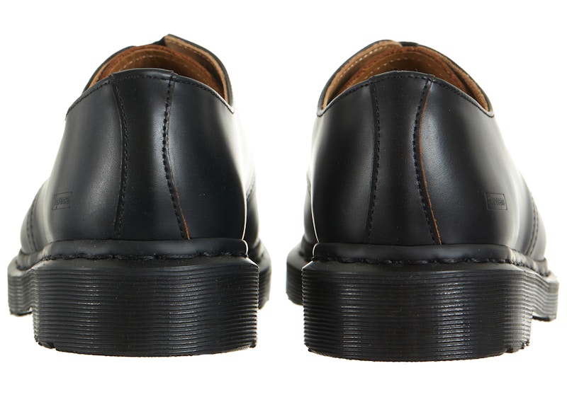 Lookbook Dr. Martens Supreme蜘蛛网黑色3孔鞋