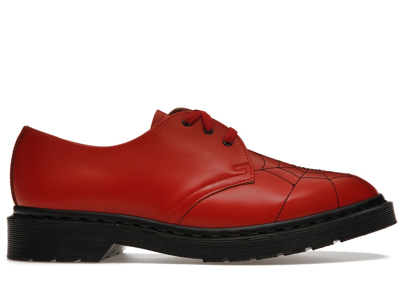 Dr. Martens 3-Eye Supreme Spiderweb 'Red'