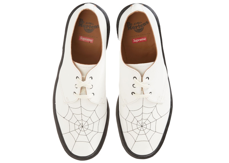 Order 馬丁博士三孔 Supreme 蜘蛛網白色款