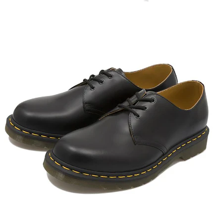 Dr. Martens 3 Eye Casual Shoe Black Plain Noodles SC1461UU-01 Order Dr. Martens 3 Eye Casual Shoe Black Plain Noodles SC1461UU-01