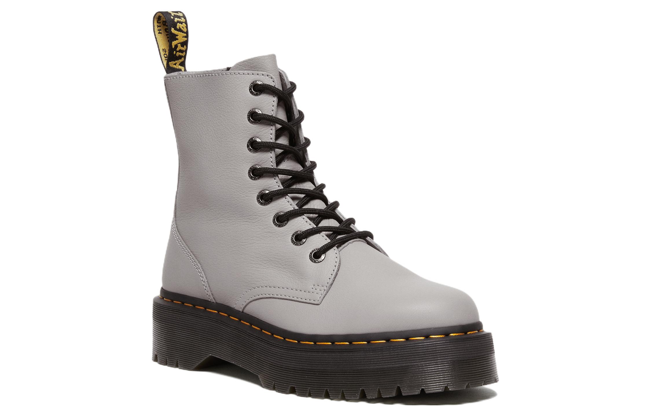 Dr. Martens 8-Eye Lace-Up Boots 'Grey' 圖 2