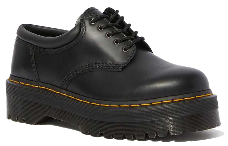 Lookbook Dr. Martens 8053 Quad Leren Plateau Zwart 24690001