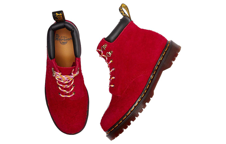 Shop Botas Dr. Martens 939 Ben Suede Hiker Estilo Montañero 'Dms Red' 31080953
