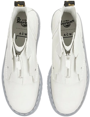 Dr. Martens A-COLD-WALL* x 1460 'Kulit Lapisan Berganda Zip Putih' ACWUF054 Shop Dr. Martens A-COLD-WALL* x 1460 'Kulit Lapisan Berganda Zip Putih' ACWUF054