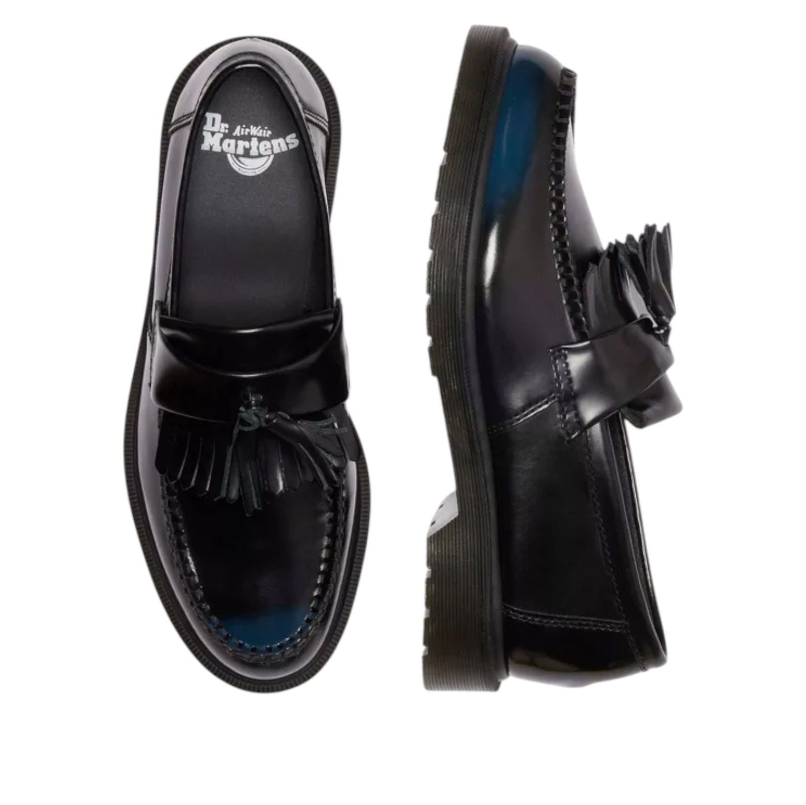 Shop Dr. Martens 马丁博士 Adrian Arcadia 海军蓝乐福鞋 14573401
