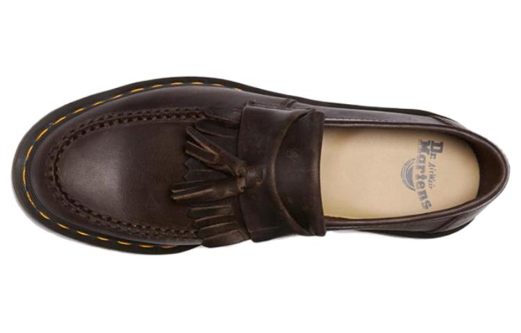 Lookbook Dr. Martens Adrian Kulit Tassel Loafers 'Coklat Gelap' 30917201