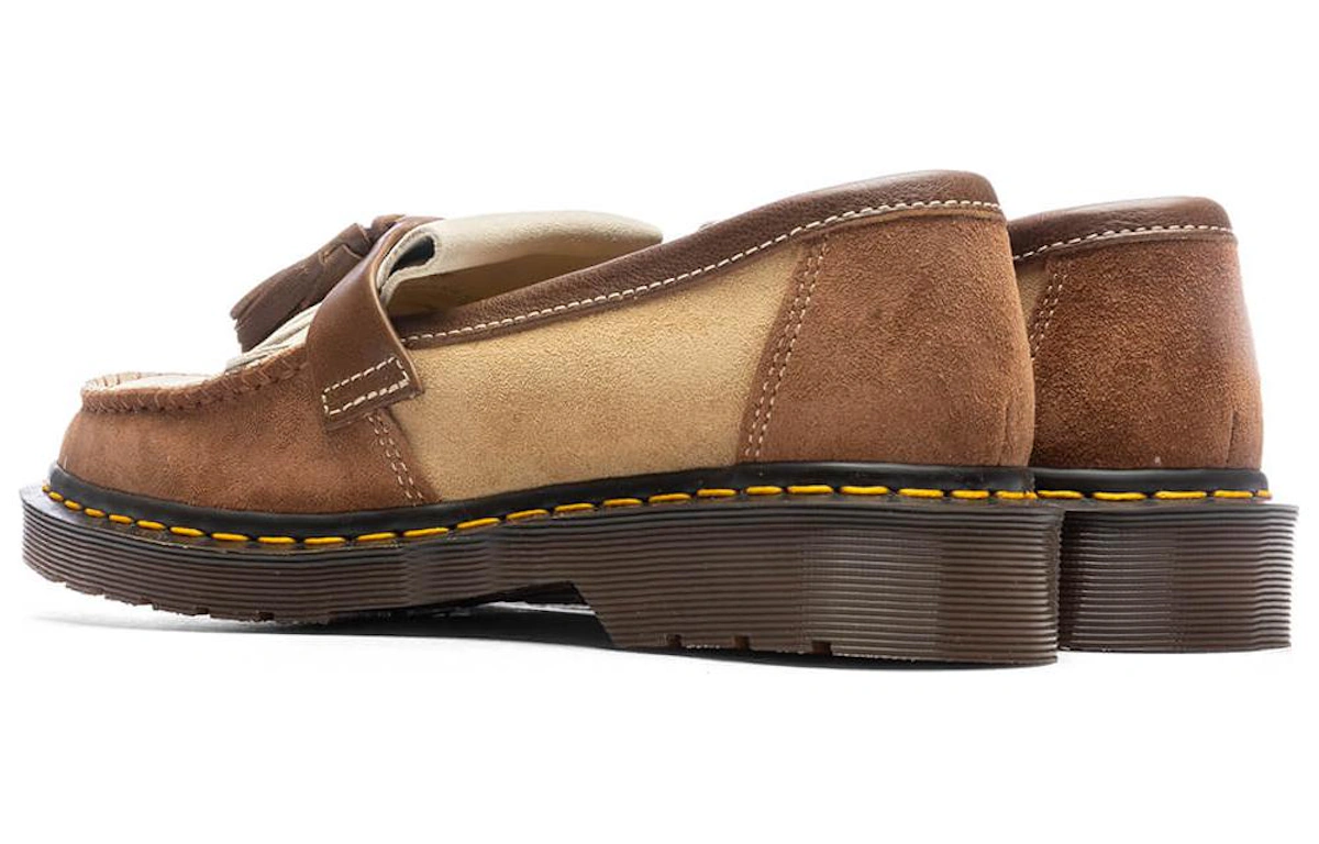 Dr. Martens Adrian Made in England Suede Tassle Loafers 'Dark Brown'