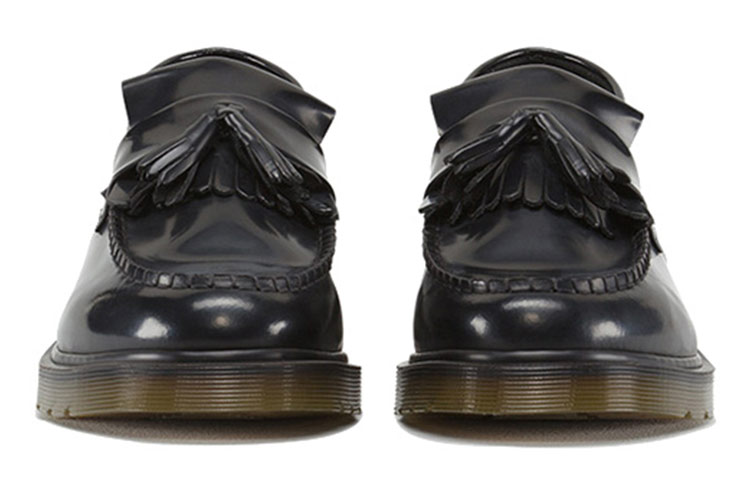 Details for 馬汀博士 Dr. Martens Adrian 皮革 流蘇 英倫風 厚底鞋 男女同款 黑色