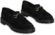 Dr. Martens Adrian Snaffle Mono 'Black British Style' Kasut Gaya British Hitam 26714001
