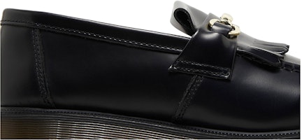 (W) 马汀博士Adrian搭扣流苏光滑皮流苏乐福鞋'黑色' 25024001 Order (W) 马汀博士Adrian搭扣流苏光滑皮流苏乐福鞋'黑色' 25024001