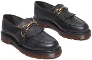 Shop Dr. Martens Adrian Snaffle Westminster 馬銜扣皮革樂福鞋「黑色」 30610001