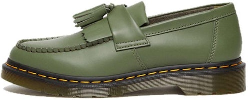 Dr. Martens Adrian Tassel Loafer Khaki Green 27759384 Dr. Martens Adrian Tassel Loafer Khaki Green 27759384