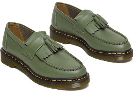 马丁博士亚德里安流苏乐福鞋卡其绿 27759384 Order 马丁博士亚德里安流苏乐福鞋卡其绿 27759384