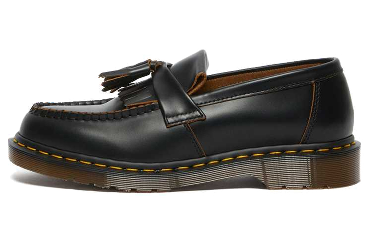 Dr. Martens Adrian Vintage Tassel Loafer Black Quilon 26891001