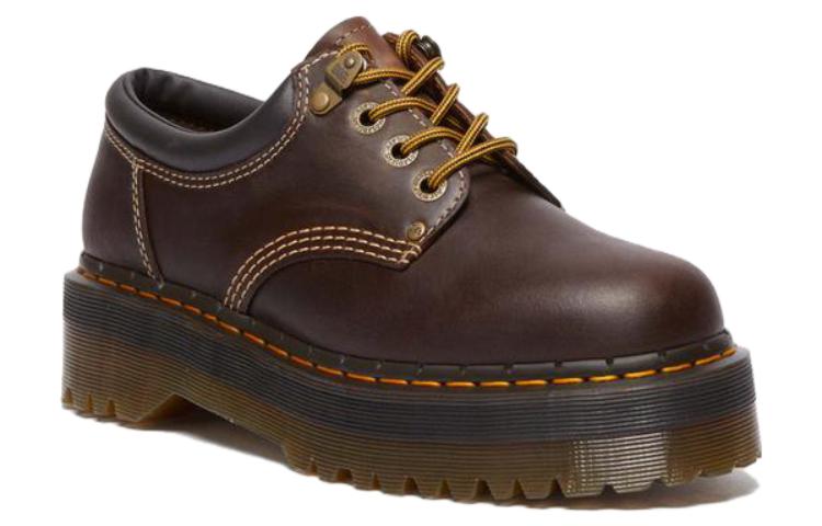 Shop Dr. Martens 8053 Arc Cuero Crazy Horse Plataforma 'Marrón Oscuro' 31126201