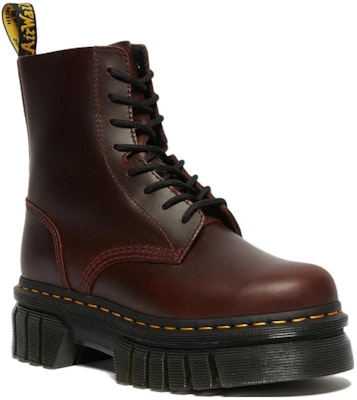 Dr. Martens Audrick Brando Leather Platform Lace Up Boots 'Brown' 27818211 Order Dr. Martens Audrick Brando Leather Platform Lace Up Boots 'Brown' 27818211