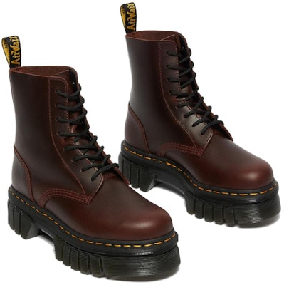 Dr. Martens Audrick Brando Leather Platform Lace Up Boots 'Brown' 27818211 Lookbook Dr. Martens Audrick Brando Leather Platform Lace Up Boots 'Brown' 27818211