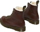 Lookbook Dr. Martens Barton But Shearling Kulit Buku Lali 'Coklat' 26873264