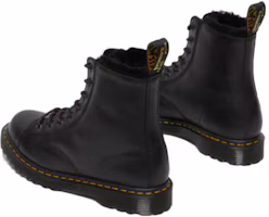 Lookbook Dr.Martens 博士馬丁 BARTON 羊毛襯裏皮革踝靴 女款 黑色