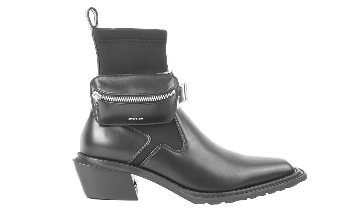 Buy 【采買留檔 請勿作廢】untitled#13 馬特黑色袋裝靴