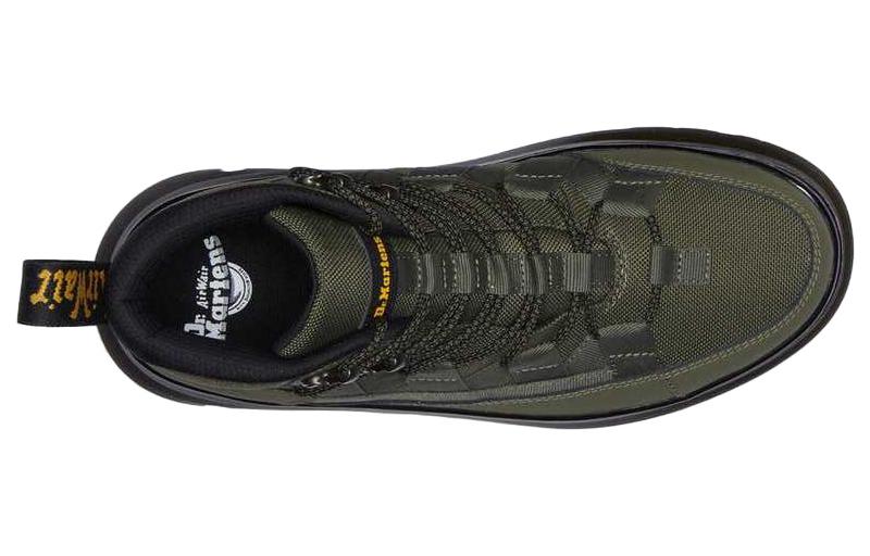Dr. Martens Boury Leather Casual Boots 'Khaki Green' 圖 4